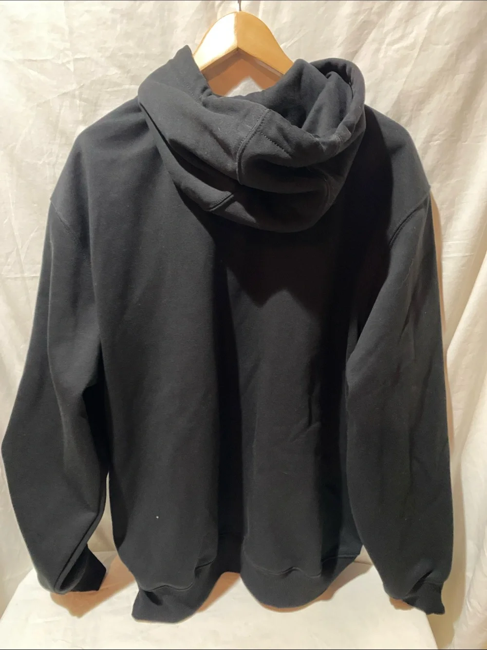 Carhartt Rain Defender Loose Fit Heavy Weight Black Zip-Up Hooded Jacket L
